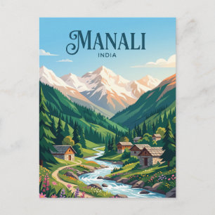 Manali India Postcard