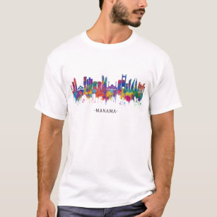 Manama Bahrain Skyline T-Shirt