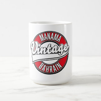 Manama Bahrain Vintage logo Coffee Mug