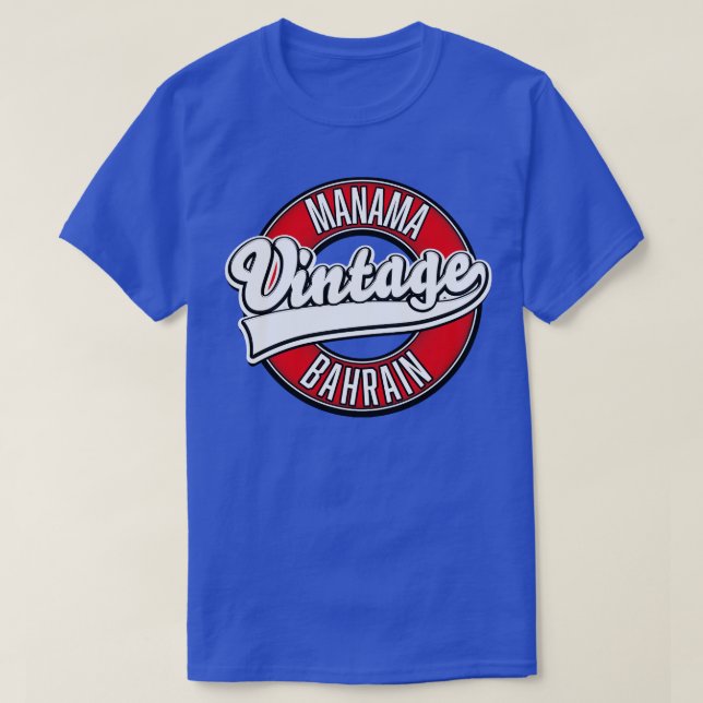 Manama Bahrain Vintage T-Shirt (Design Front)
