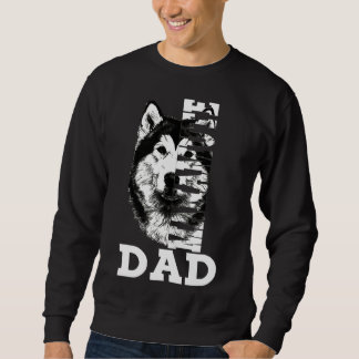 Manamute Dad Husky Dog Sweatshirt