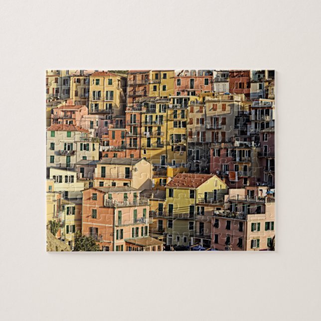 Manarola - Cinque Terre - Italia - 8x10 - 110 pc Jigsaw Puzzle (Horizontal)