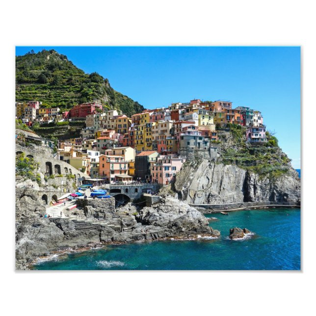 Manarola, Cinque Terre, Italy - Photo Print (Front)