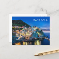 Manarola Cinque Terre La Spezia Italy Panorama