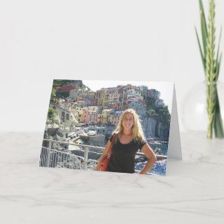 Manarola, Italy Holiday Card