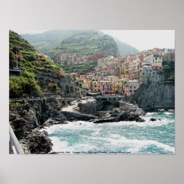 Manarola, Italy Poster (Front)