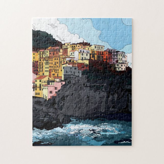 Manarola Jigsaw Puzzle (Vertical)