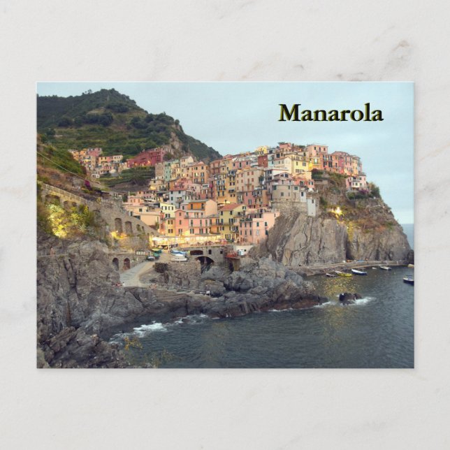 Manarola postcard (Front)