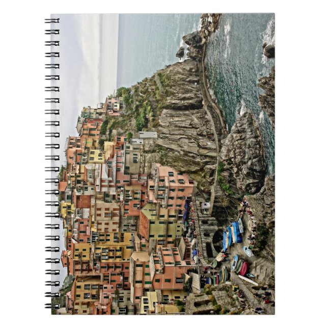 Manarola - The Cinque Terre - Italy -  Notebook (Front)