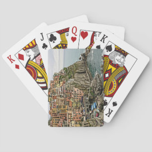 Manarola - The Cinque Terre - Italy - Playing Cards