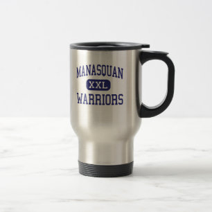 Manasquan - Warriors - High - Manasquan New Jersey Travel Mug
