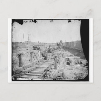 Manassas, Va. Orange and Alexandria Railroad Postcard