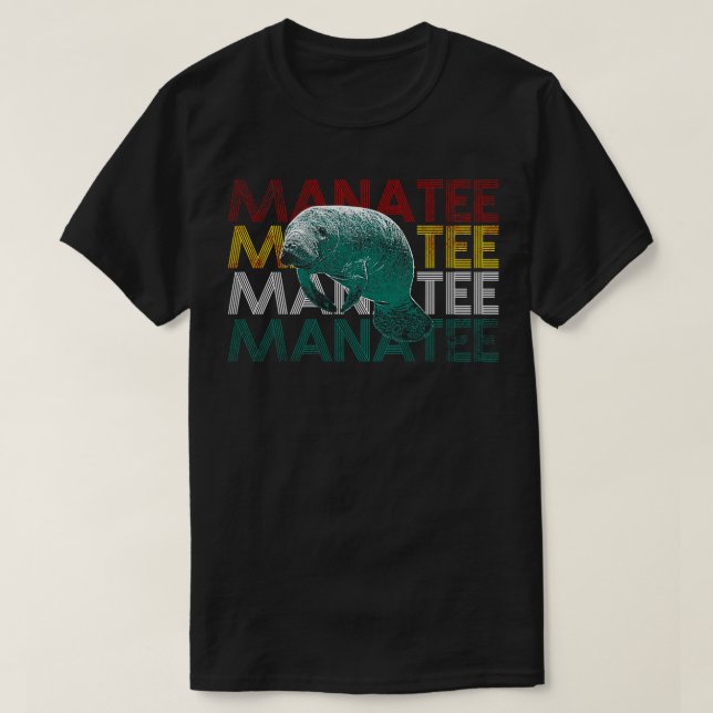 Manatee 2 T-Shirt (Design Front)