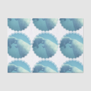 manatee-9 tissue paper