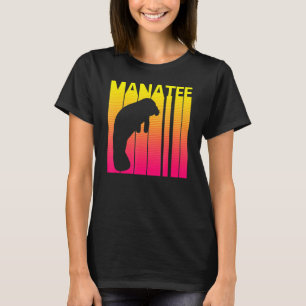 Manatee Animal Retro Costume T-Shirt