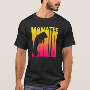 Manatee Animal Retro Costume T-Shirt