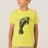 Manatee boys t shirt