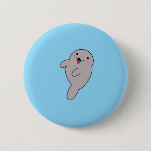 Manatee Button