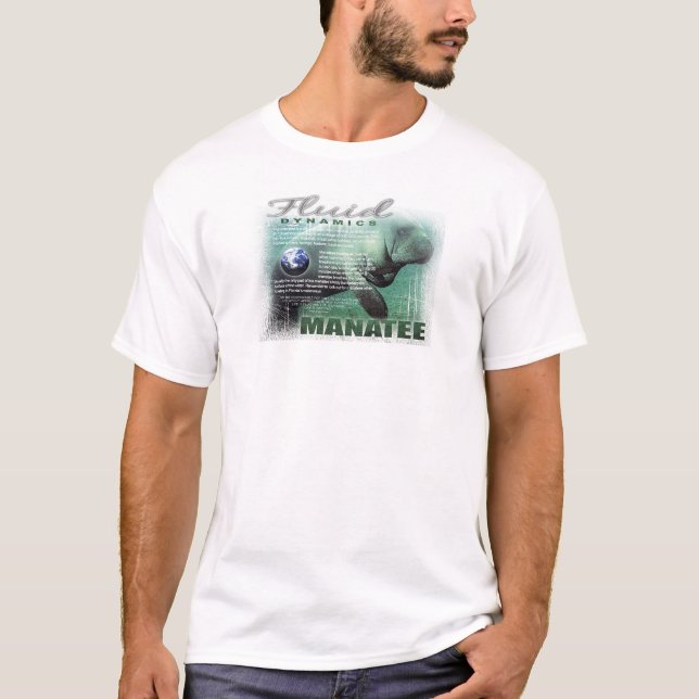 Manatee by Gregory Gallo T-Shirt (Front)