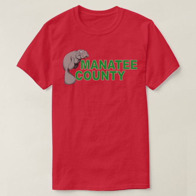 Manatee County T-Shirt (Design Front)