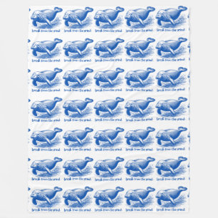 Manatee Fleece Blanket