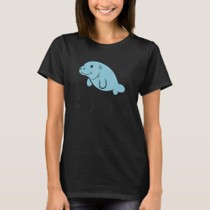 Manatee Floaty Potato Save The Manatees T-Shirt