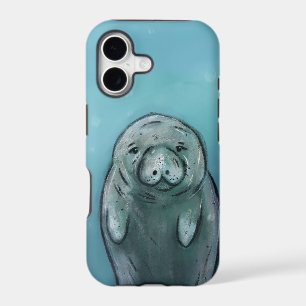 Manatee iPhone case 2 - multiple sizes