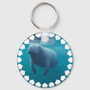 Manatee Keychain