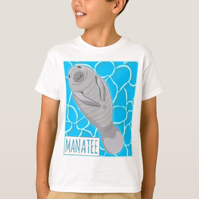 MANATEE kids  T-Shirt (Front)