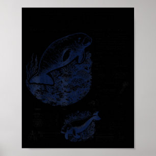 Manatee lover respect the locals sea ocean save th poster