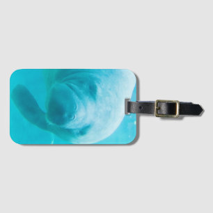 Manatee Luggage Tag