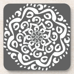 Manatee Mandala Coaster