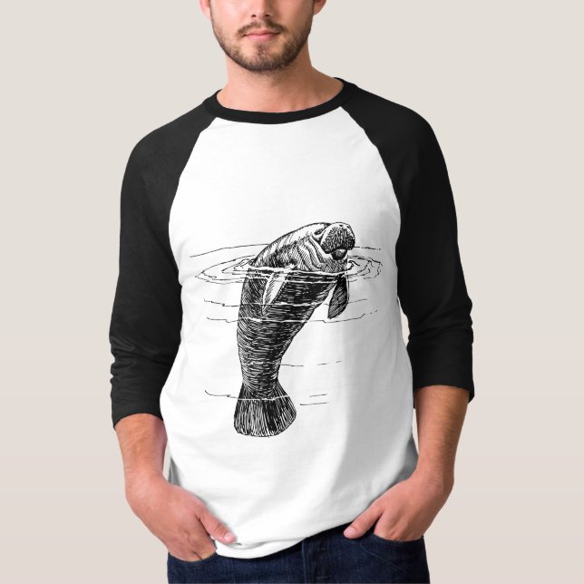 Manatee mens shirt (Front)