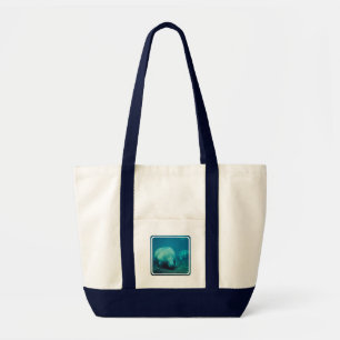 Manatee Photo Canvas Tote Bag