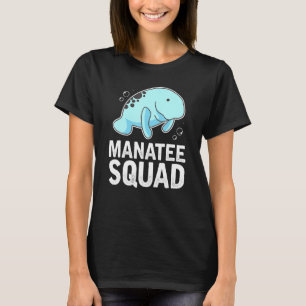 Manatee Rescue Squad Crew Costume Cute Animal Sea T-Shirt