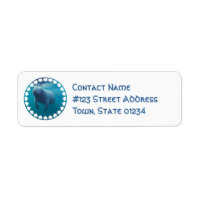Manatee Return Address Label