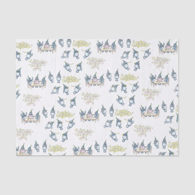 Manatee Series: Birthday Tissue Paper (Front)