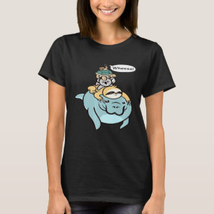 Manatee Sloth Turtle Koala Snail T-Shirt