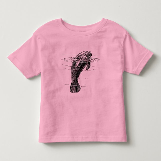 Manatee toddlers shirt (Front)