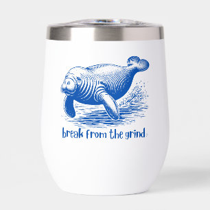 Manatee Wine Tumbler