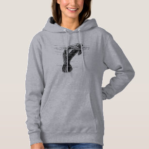 Manatee woman's hoodies