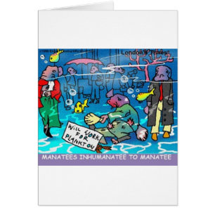 Manatees Inhumanatee Funny Tees Mugs Cards Etc