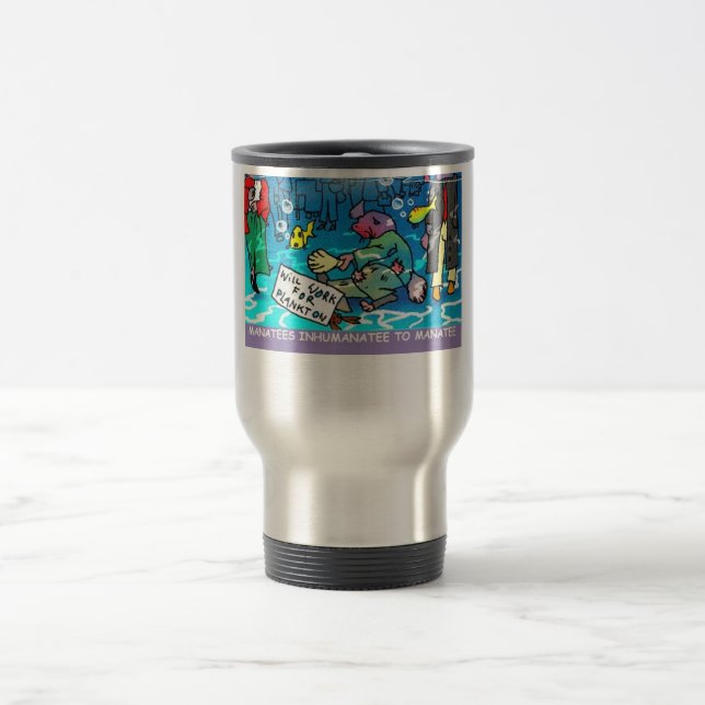 Manatees Inhumanatee Funny Tees Mugs Cards Etc (Center)