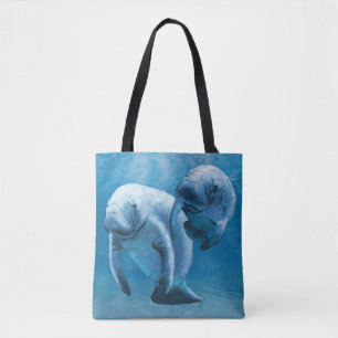 Manatees Tote Bag