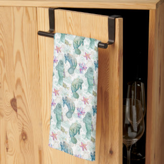 Manatess Kitchen Towel