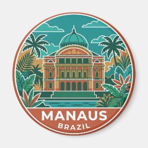 Manaus Brazil Magnet
