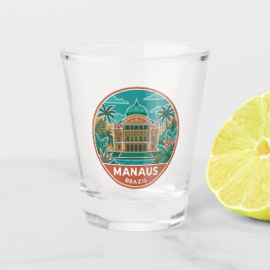 Manaus Brazil Shot Glass