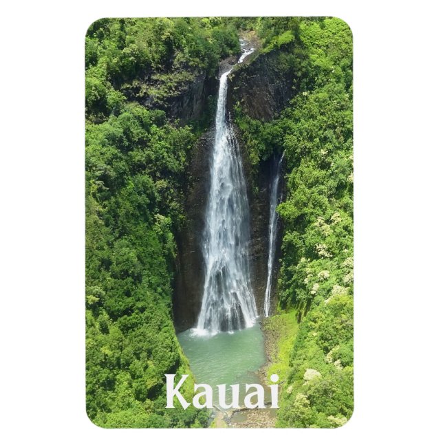 Manawaiopuna Falls Kauai Hawaii Magnet (Vertical)