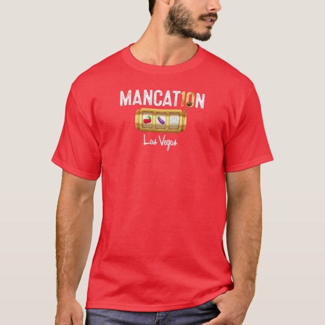 Mancation 2020 Cherry Patch T-Shirt (Front)