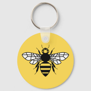 Manchester Bee Key Ring